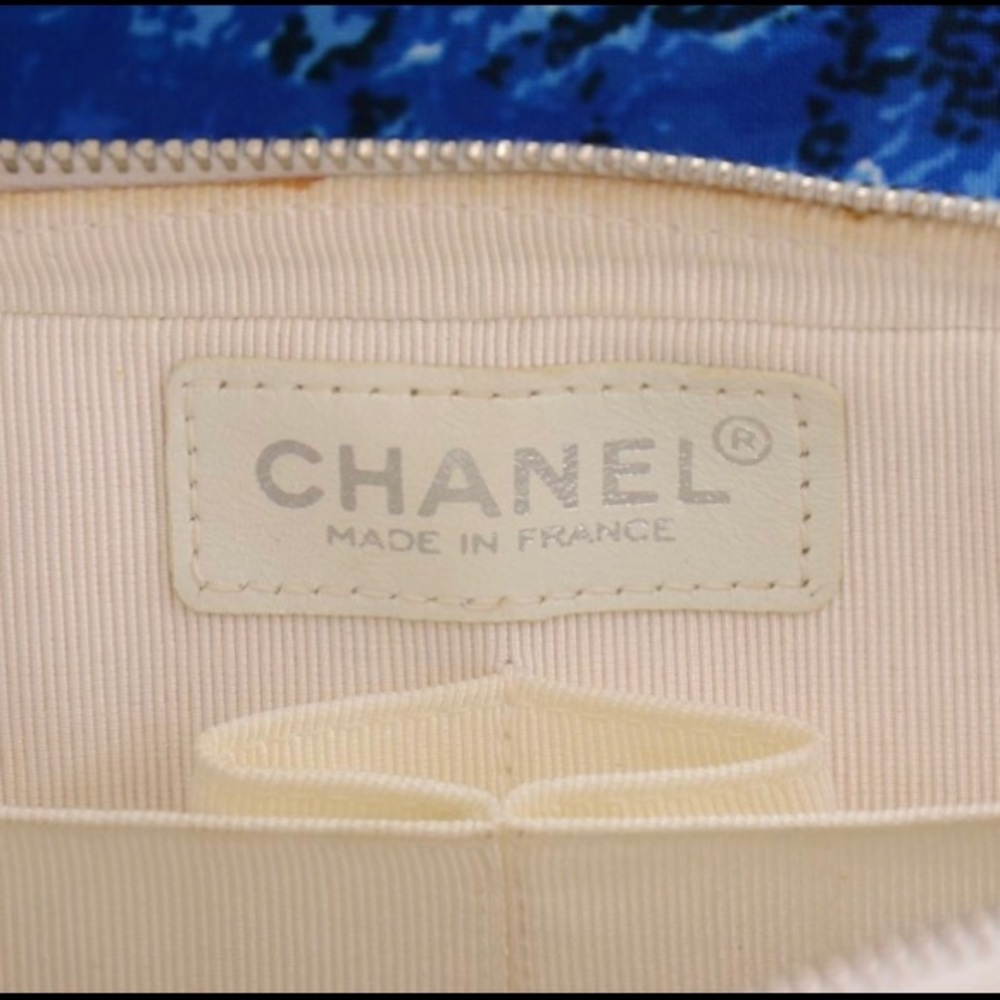 Chanel Surf Wave handbag Authentic Purse ocean - Picture 7 of 9